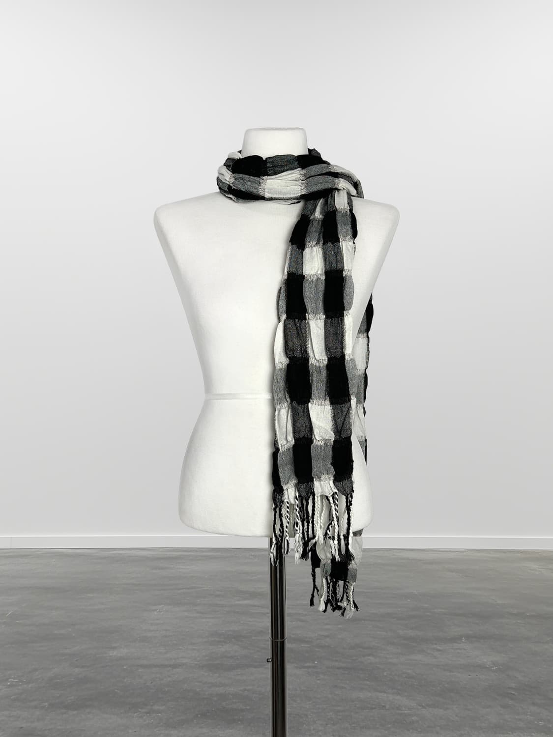 빈티지 체크 머플러 상품이미지1