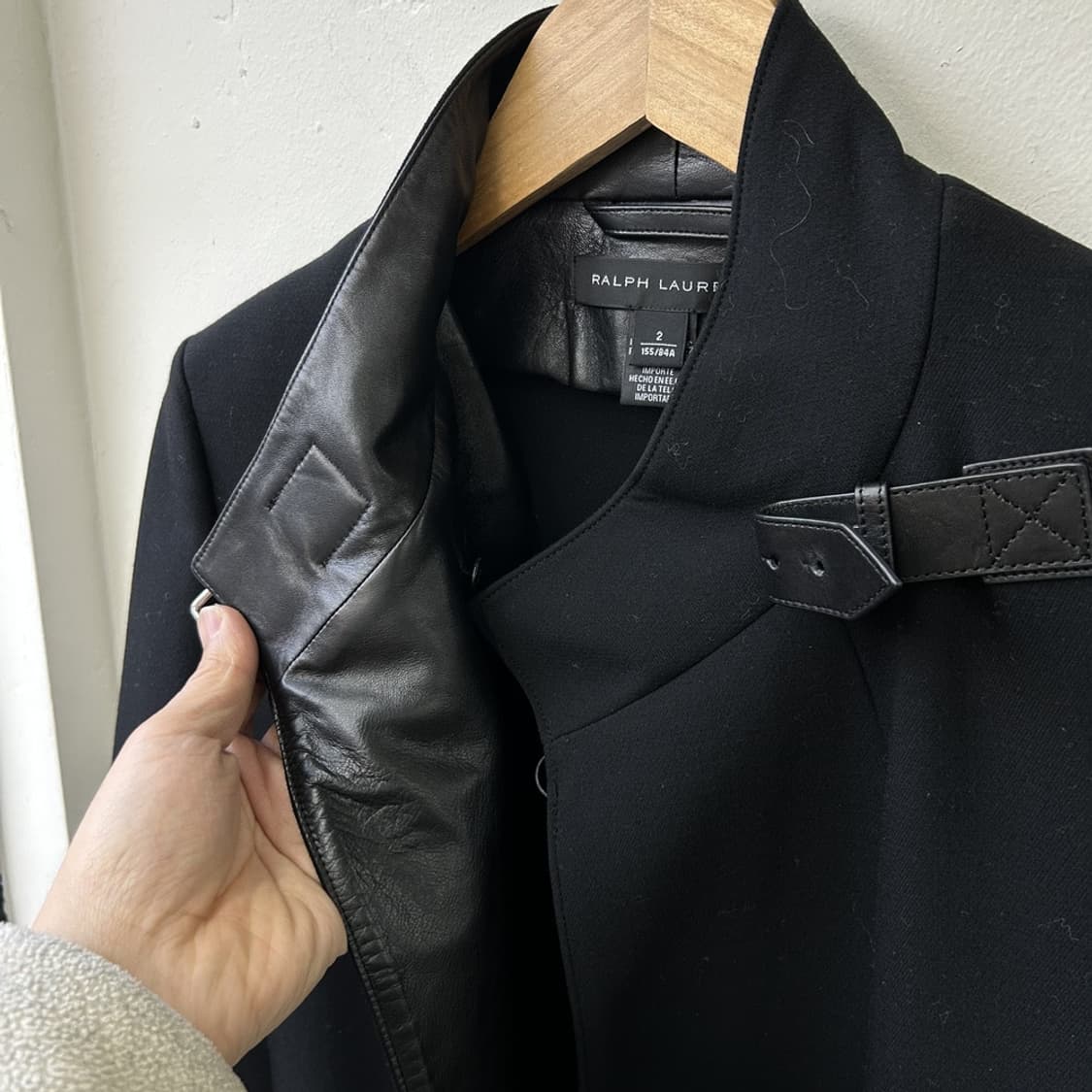 15991 - 랄프 로렌 하이넥 울 자켓 (울 75%) 상품이미지4