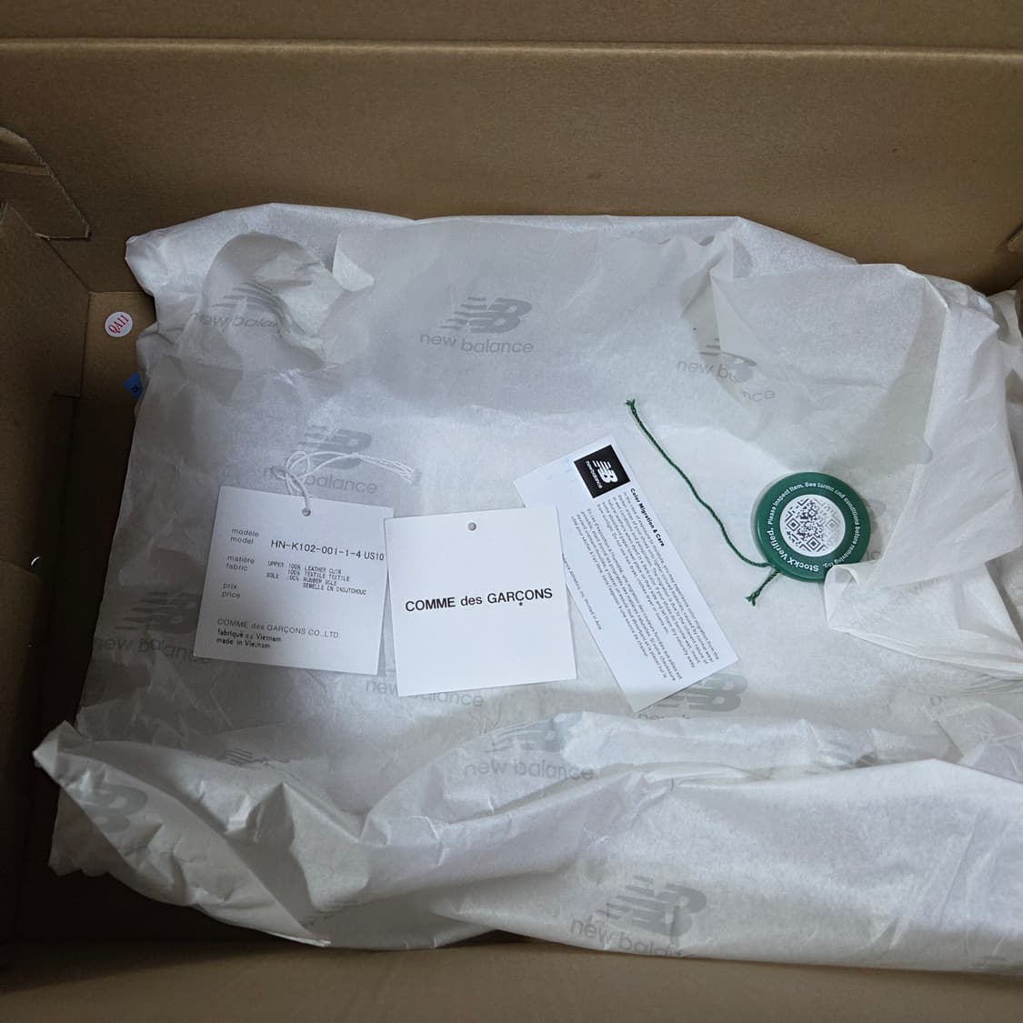 뉴발란스 / 꼼데가르송 860v2 그레이 / 280 상품이미지10