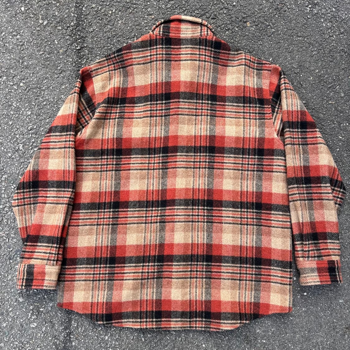 Fate 헤비 울 체크셔츠 상품이미지2