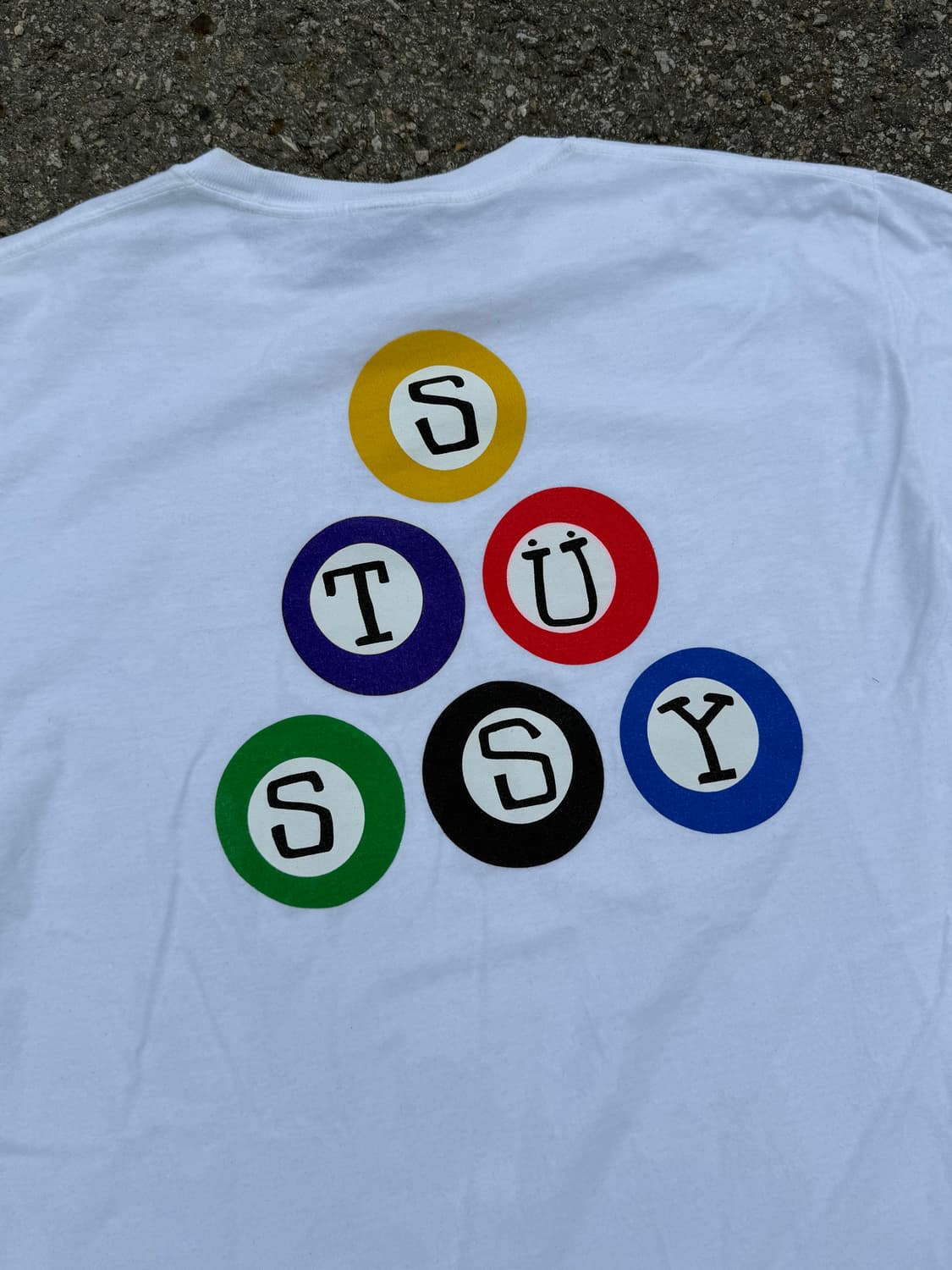 Stussy 스투시 빌리아드 반팔 티셔츠 상품이미지3