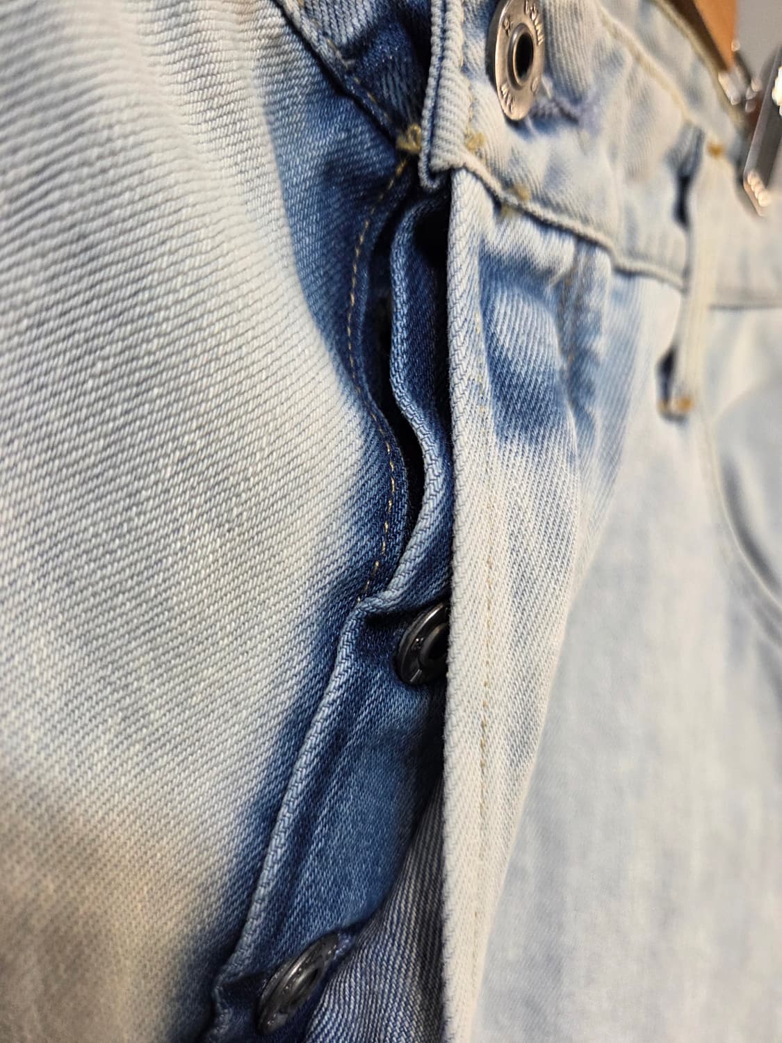 G-STAR 라이트 데님 5부 반바지(W33)디피용 상품이미지4