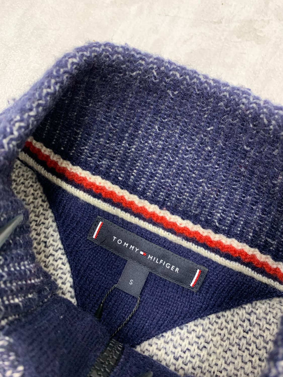 타미힐피거 니트 집업 #373 상품이미지4