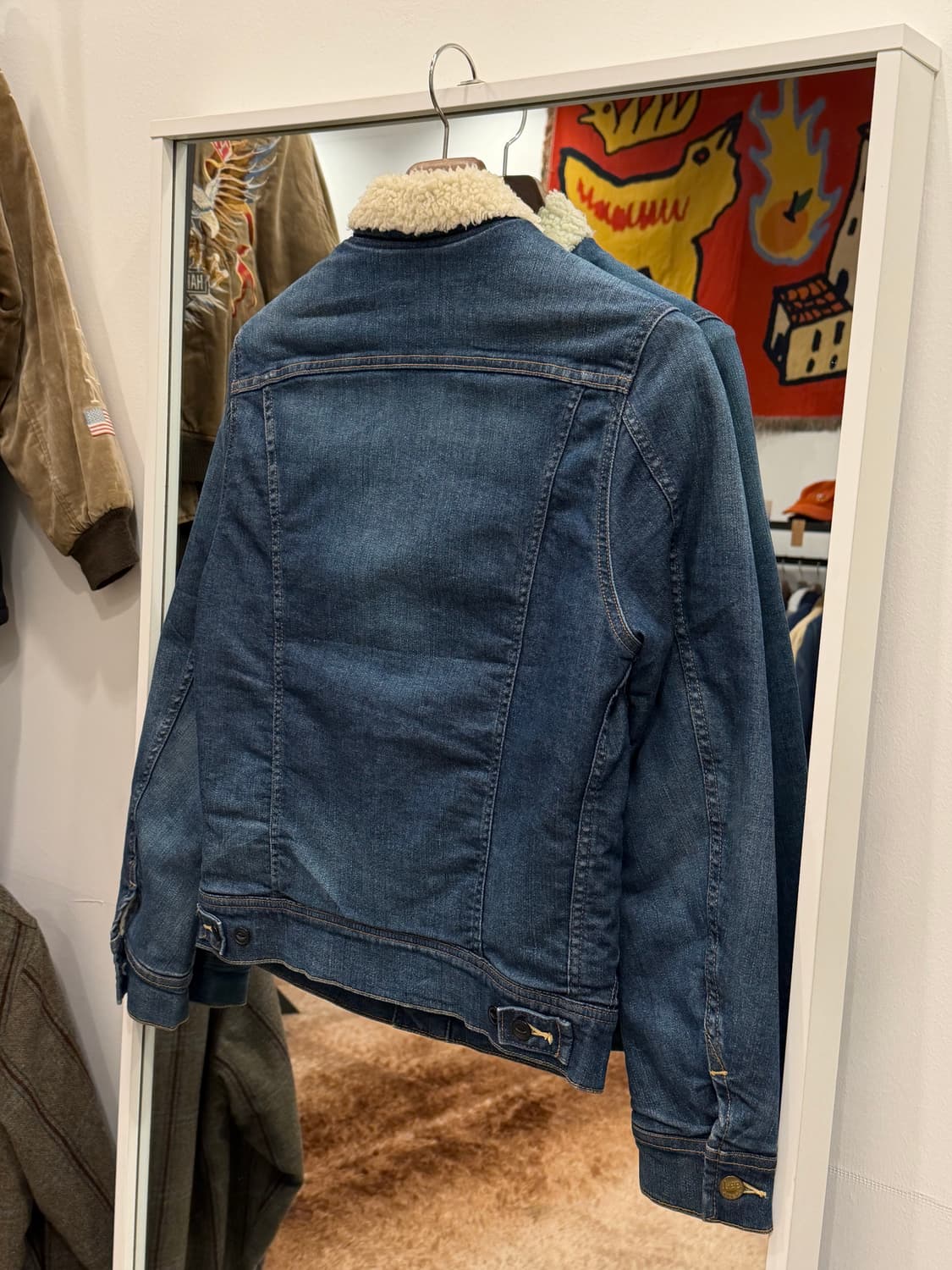 Lee 리 스톰라이더 쉐르파 데님 트러커 자켓 상품이미지6