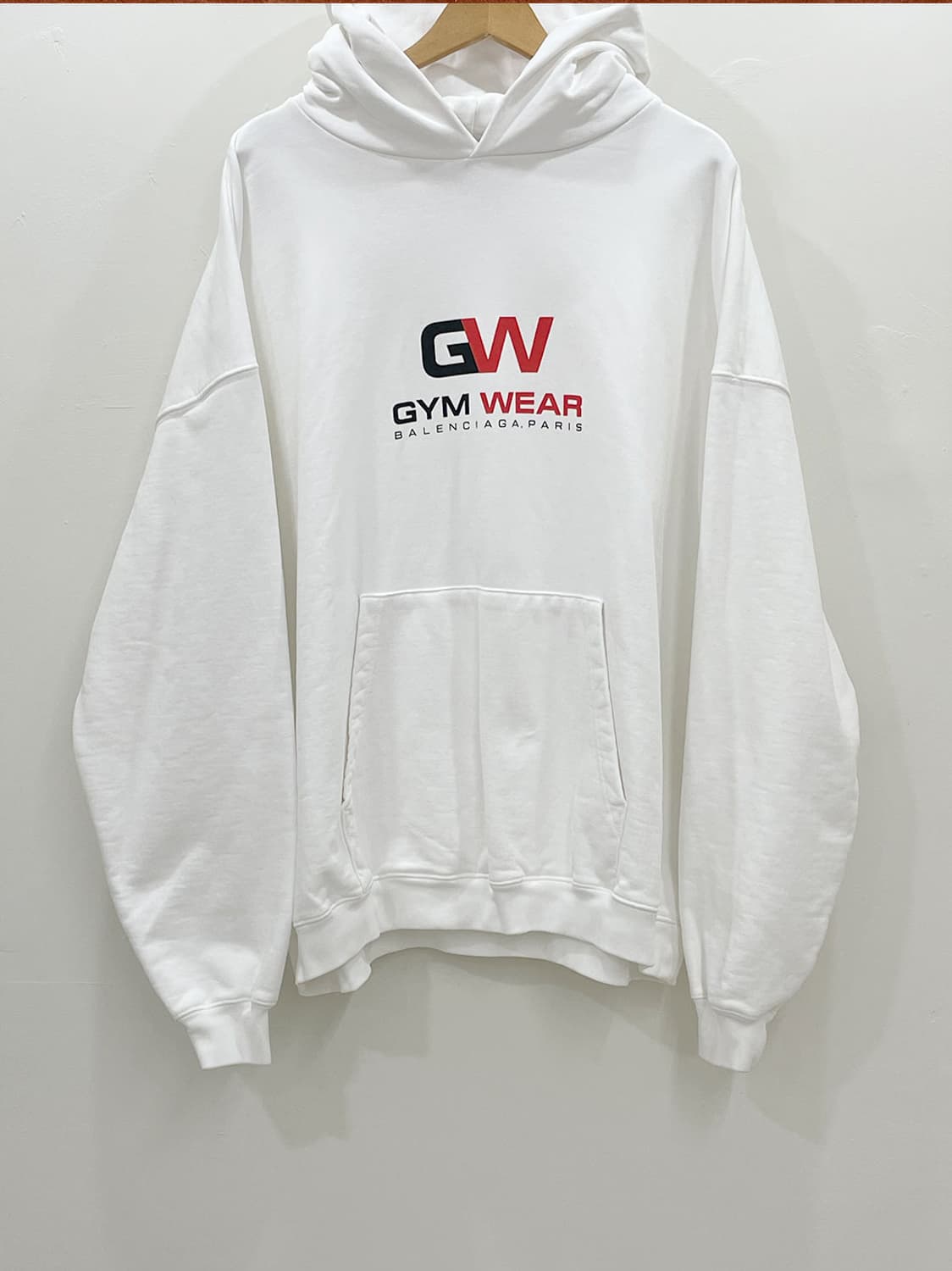 20FW 발렌시아가 GYM WEAR 후디 파카 XS BALENCIAGA 상품이미지5