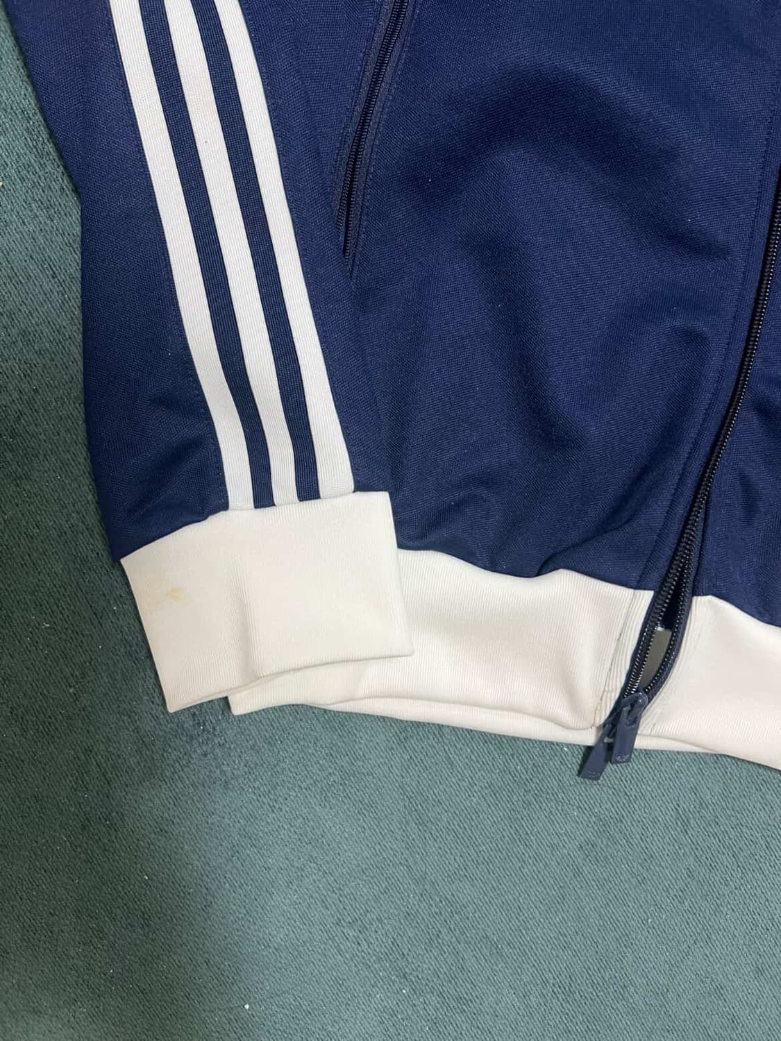 아디다스 트랙탑 네이비 화이트 상품이미지2