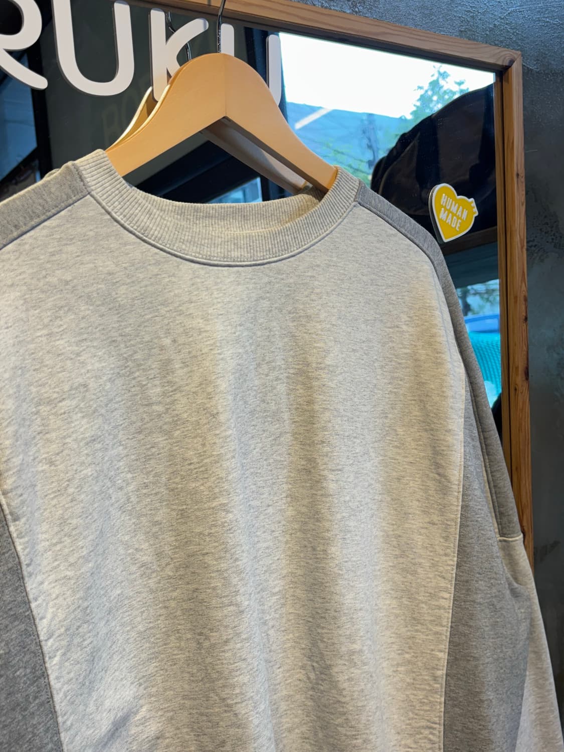 뉴발란스 그레이 맨투맨 XL 상품이미지3