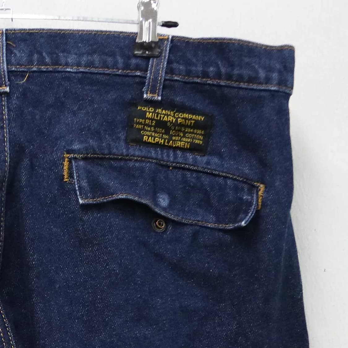 90'S 폴로진스 카고 데님 반팬츠 56071 상품이미지8