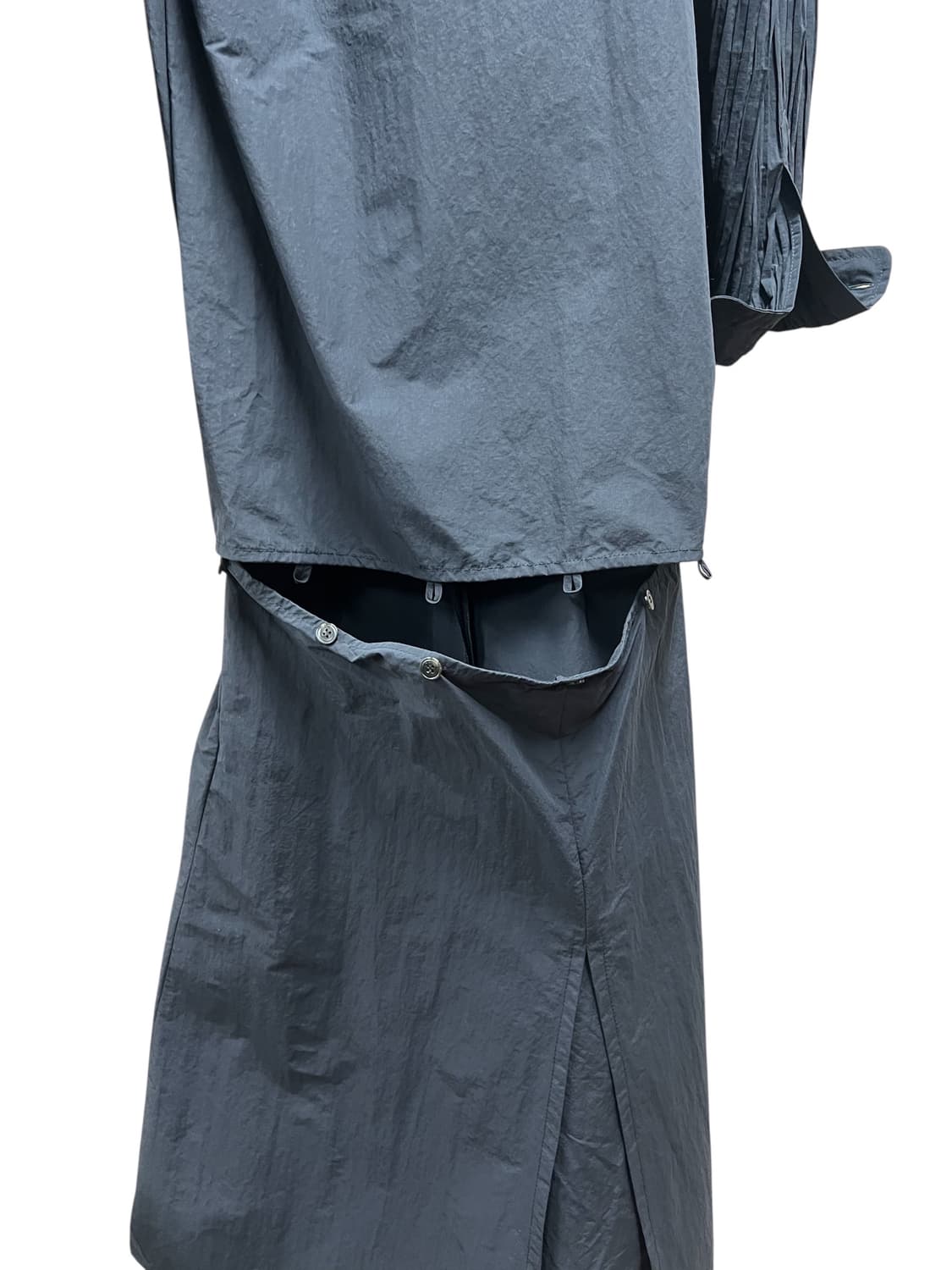 나누슈카 아코디언 슬리브 2in1 셔츠/롱 원피스 상품이미지4