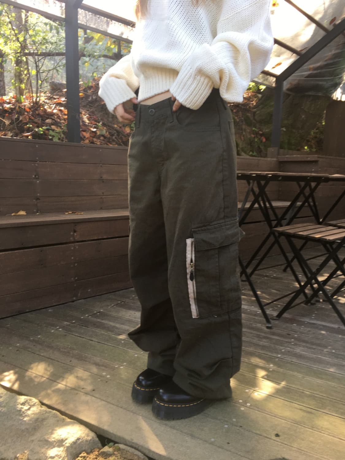 아워캐비넷 카고팬츠 (s) 상품이미지3