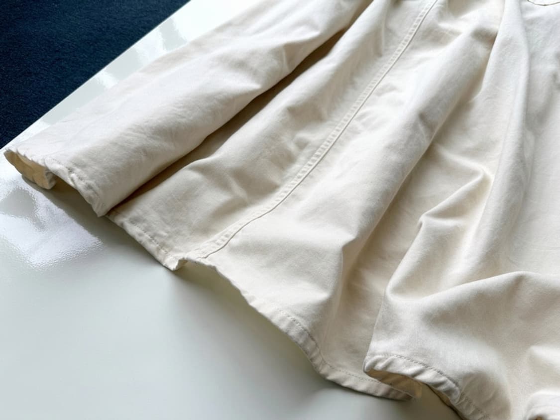 Cotton unbalance hem loose 상품이미지2