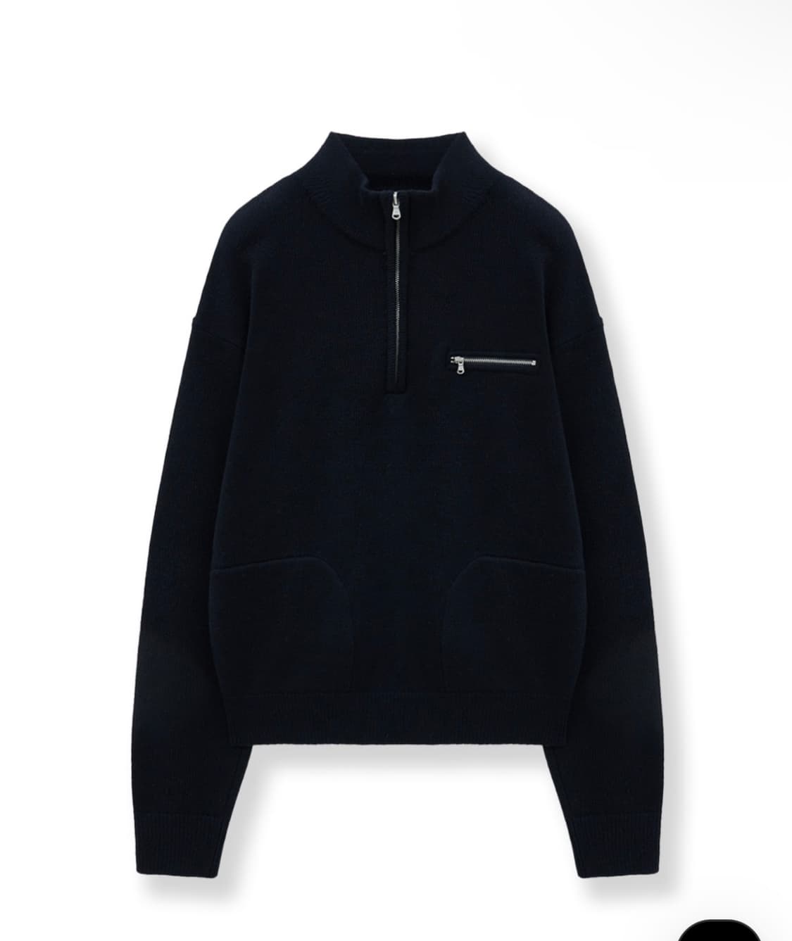 마뗑킴 하프집업 니트 상품이미지2