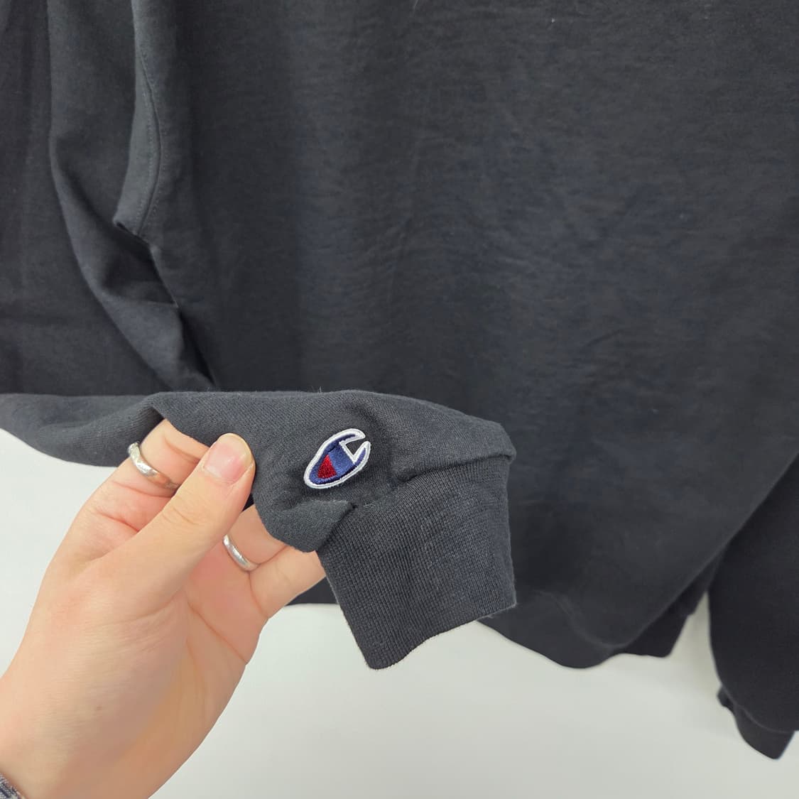 챔피온 검정색 후드티 남m 상품이미지6