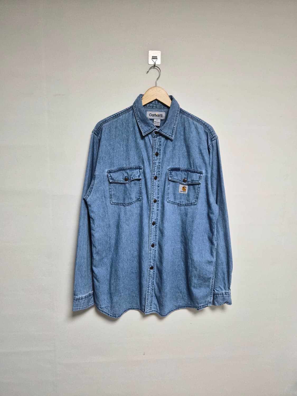 칼하트Carhartt 데님 셔츠 L - S253 상품이미지1