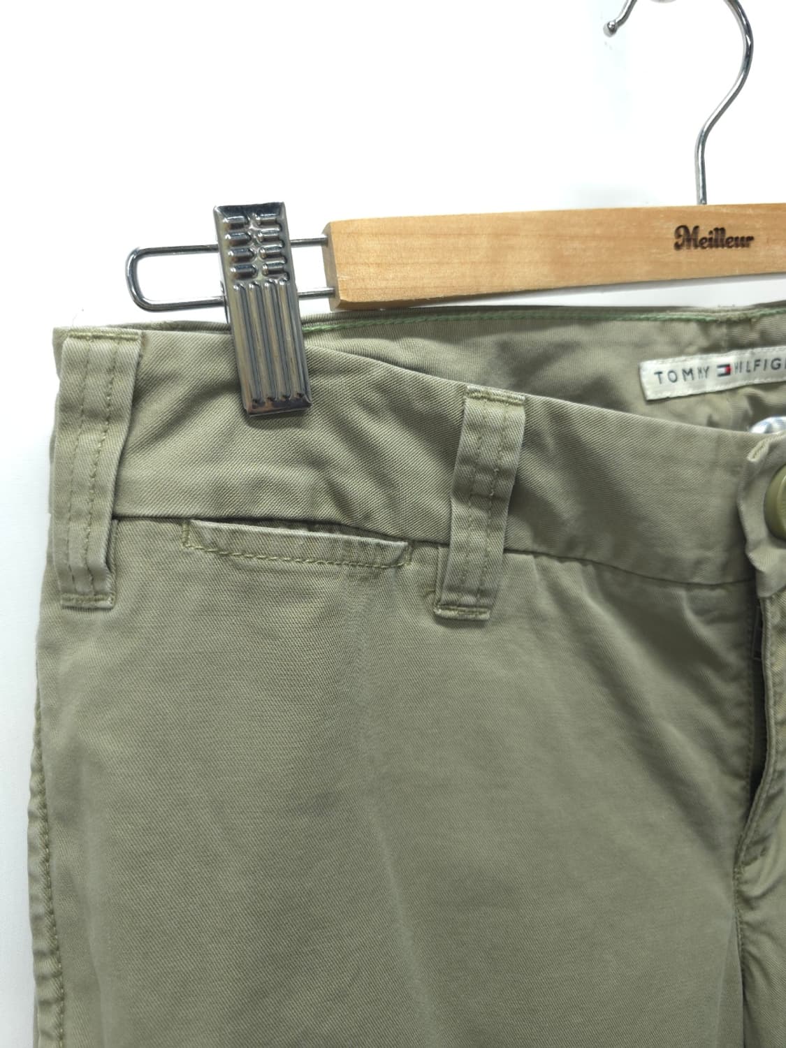 타미힐피거 남성 와이드 코튼 팬츠 (30~31) 상품이미지6