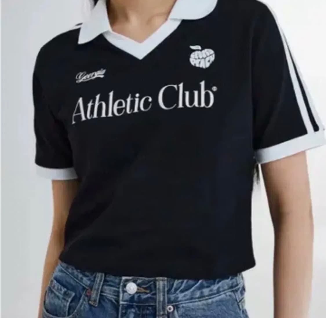 SPAO 스파오 반팔 카라티 블랙 상품이미지1