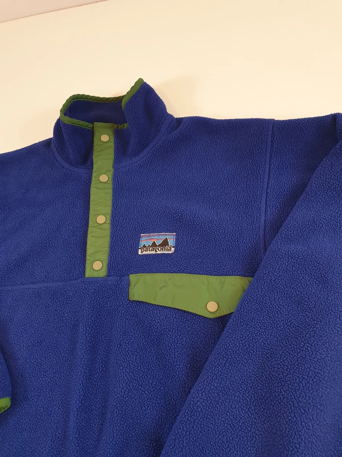 00s 파타고니아 신칠라 스냅-T 블루/그린 멕시코 상품이미지2