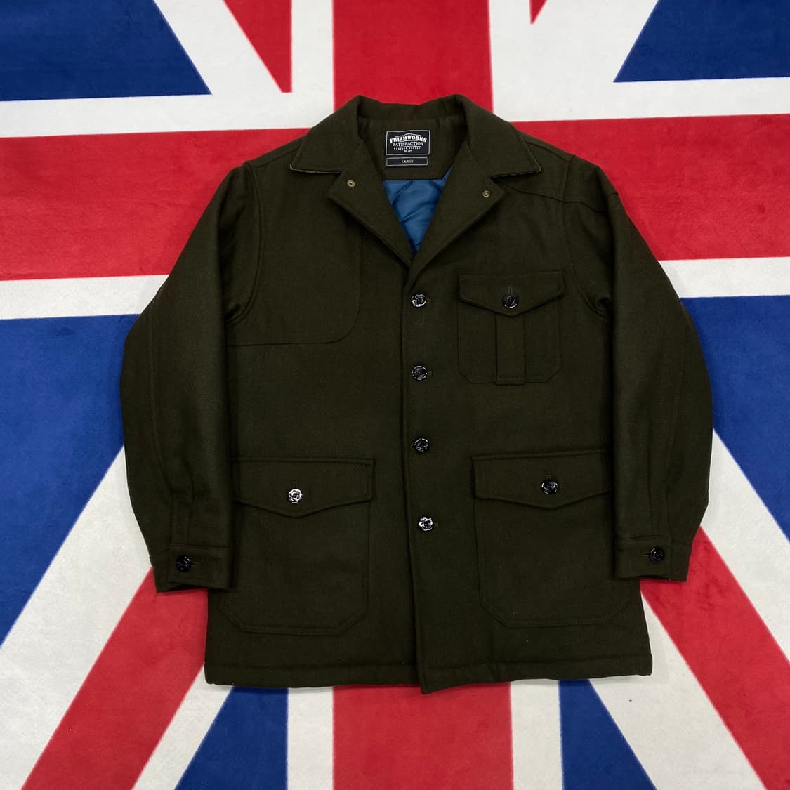 프리즘웍스 누빔 헌팅자켓 L  상품이미지1