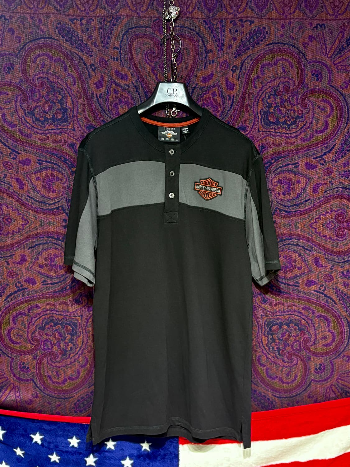 할리데이비슨 쿠퍼블락 셔츠 신품 상품이미지1