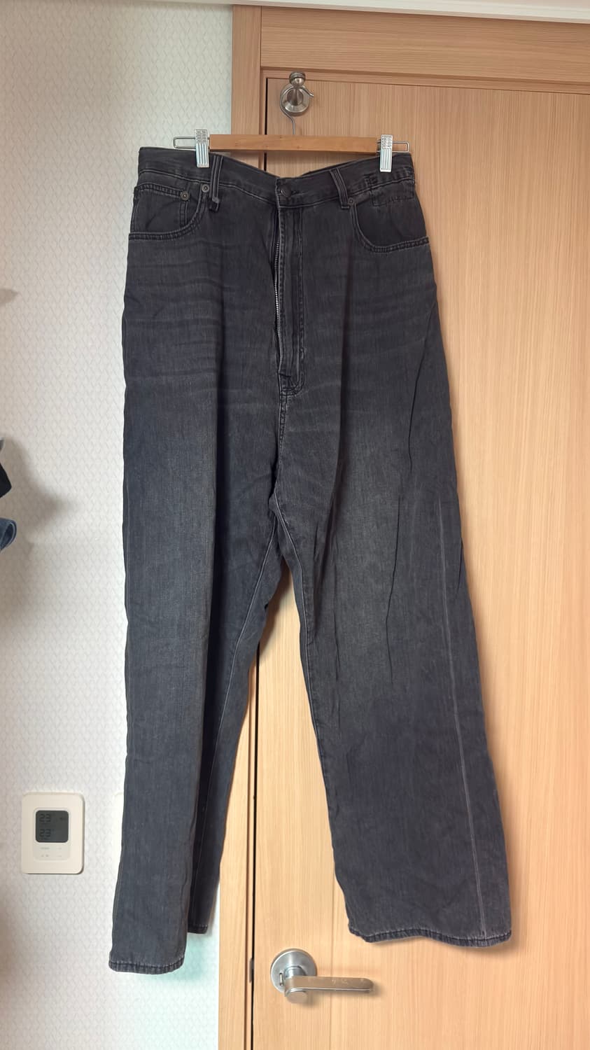 R13 벤티 데님 진 팬츠 흑청 (30) 상품이미지3