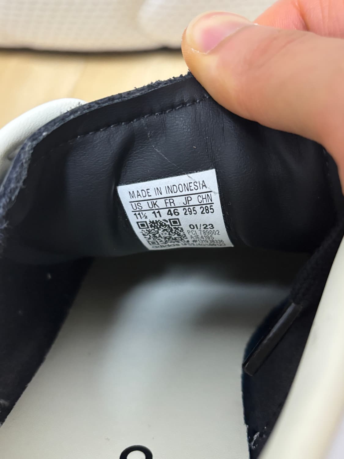 아디다스 슈퍼스타 흰검 295 상품이미지4