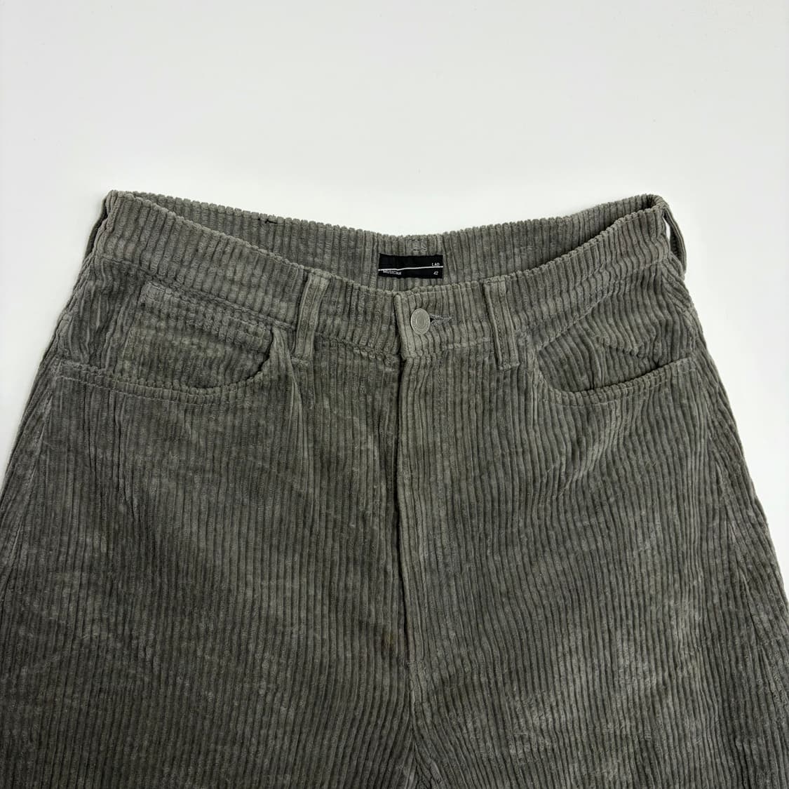 라드뮤지션 코듀로이 와이드 팬츠 바지 상품이미지2