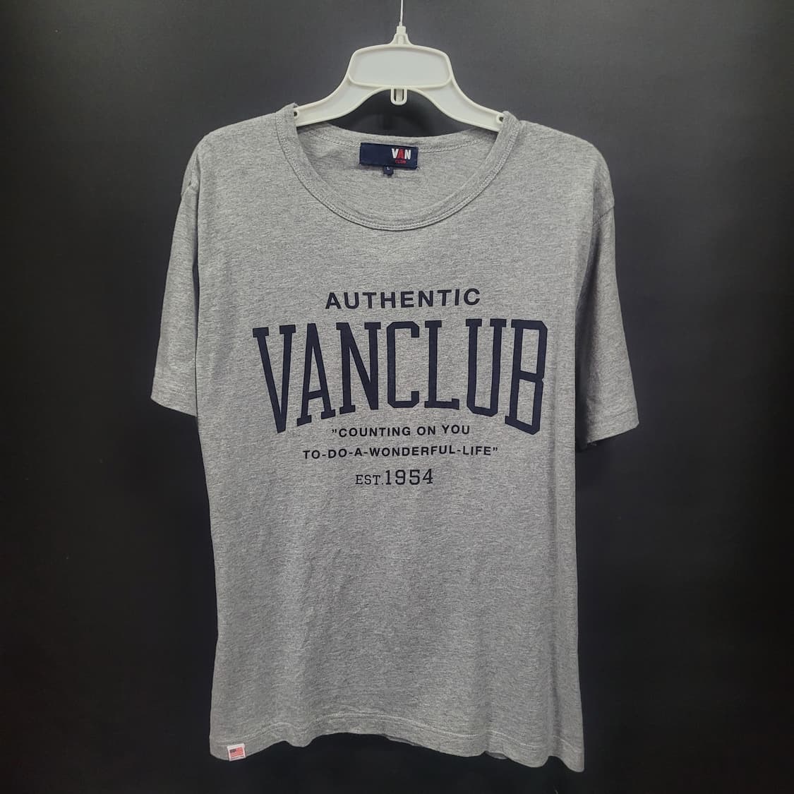 VAN CLUB 빈티지 프린팅 셔츠 상품이미지1