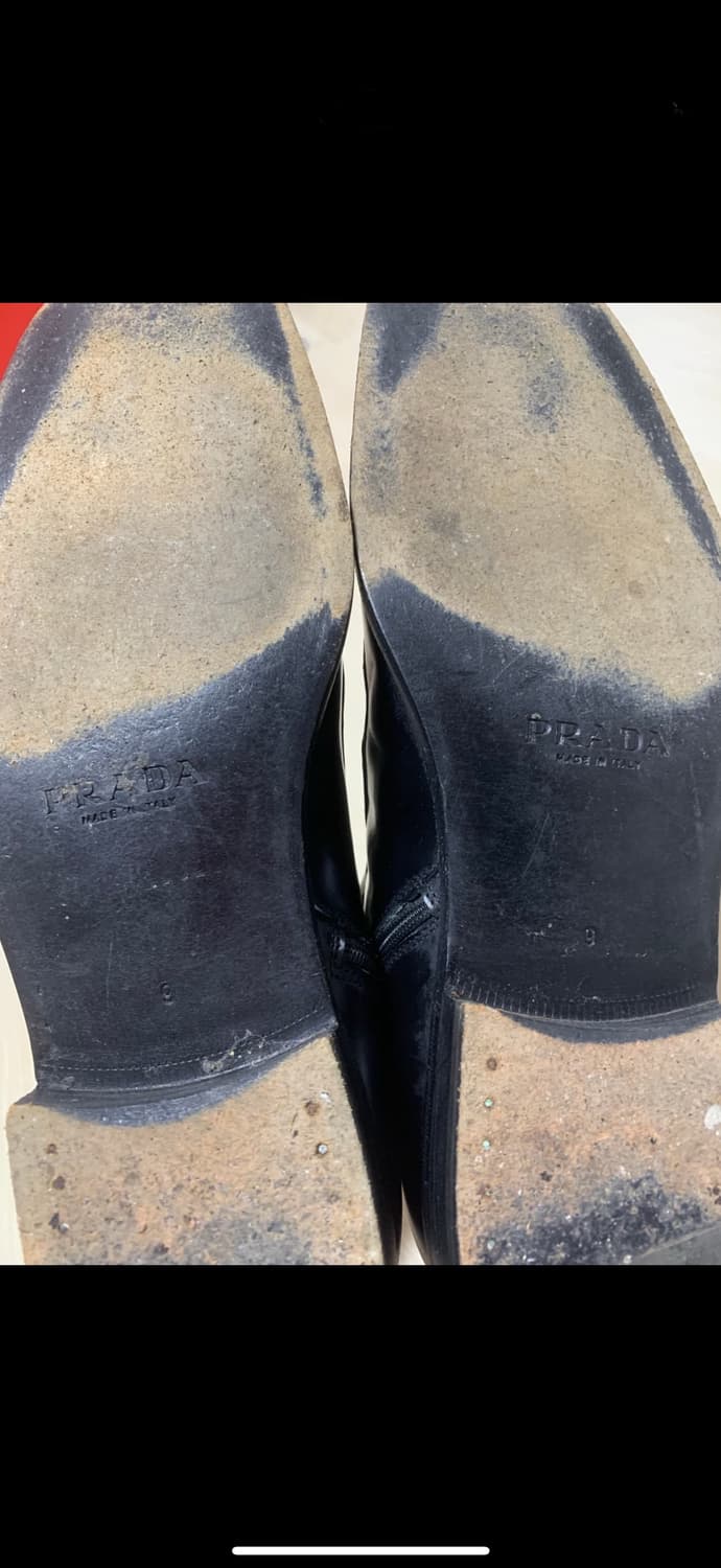 프라다 스퀘어토 사이드집 앵글부츠 (9) 상품이미지6