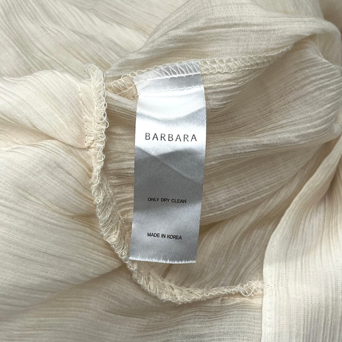 Ivory Frill Feminine Shirt 상품이미지7