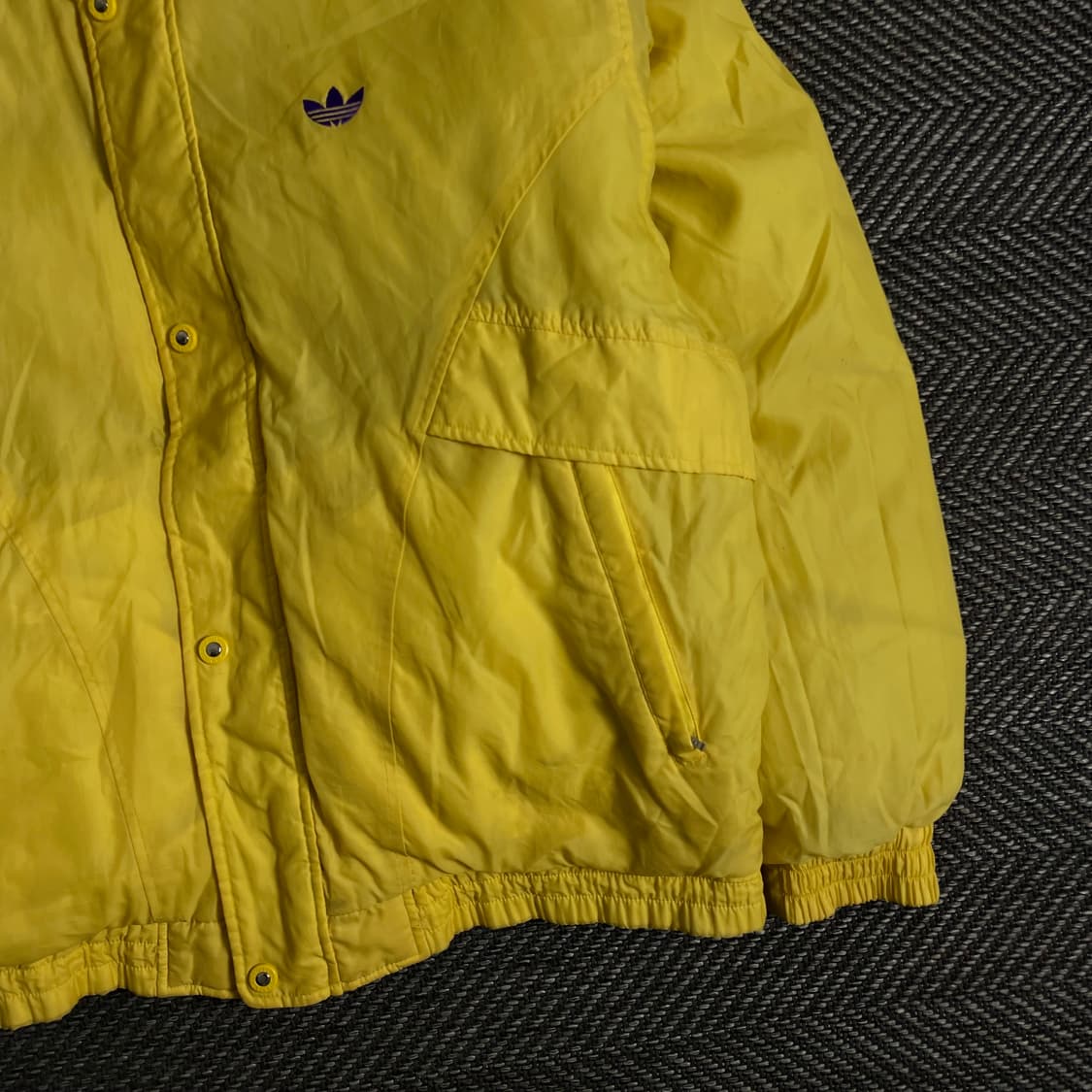 90s 아디다스 올드스쿨 양면 다운 패딩o 3255 상품이미지6