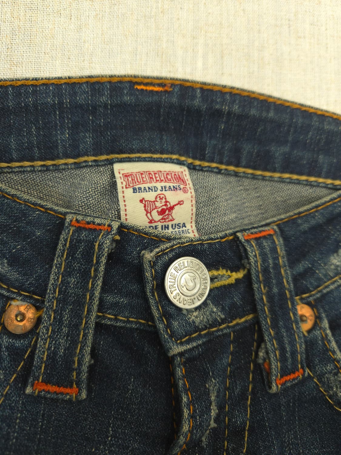 트루릴리젼 부츠컷 데님 청바지 상품이미지2