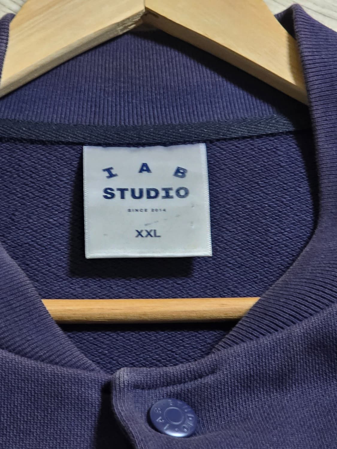 아이앱 스튜디오 스타디움 자켓 네이비 XXL (110-115) 상품이미지2