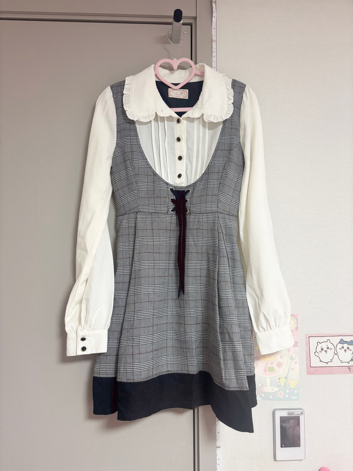 빈티지 로걀 원피스 블라우스 갸루 양지뢰 상품이미지1