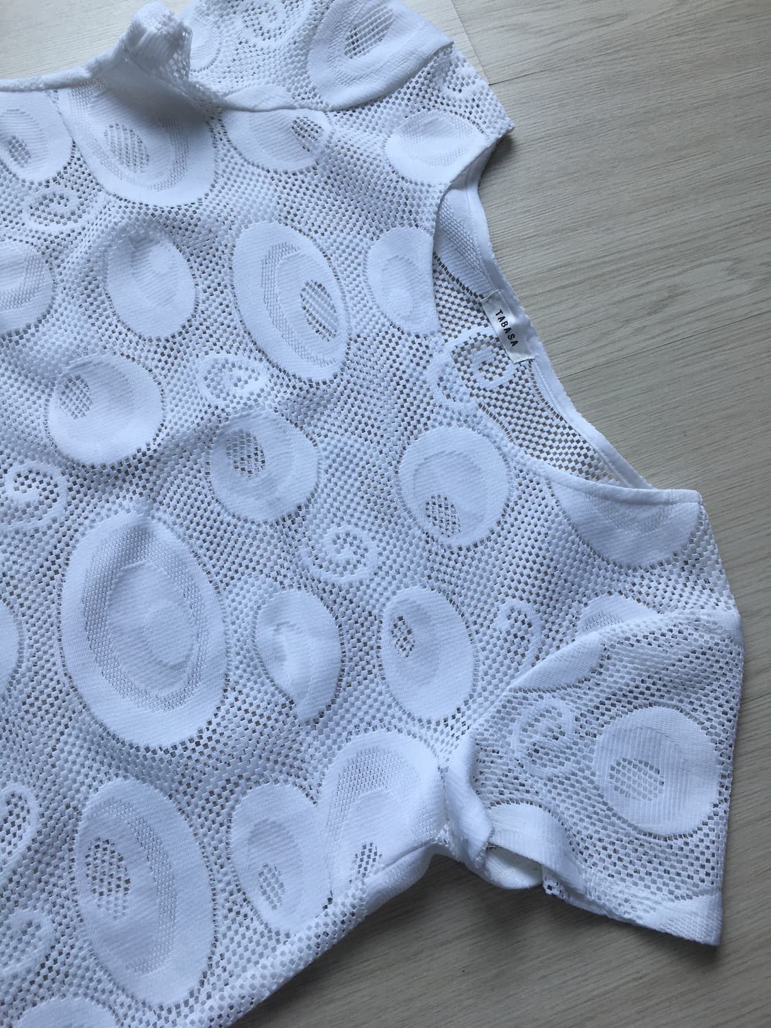 일본빈티지 펀칭 메쉬 원피스 상품이미지1