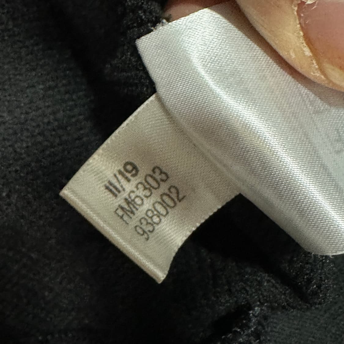 아디다스 면 트랙탑 블랙 L 상품이미지4