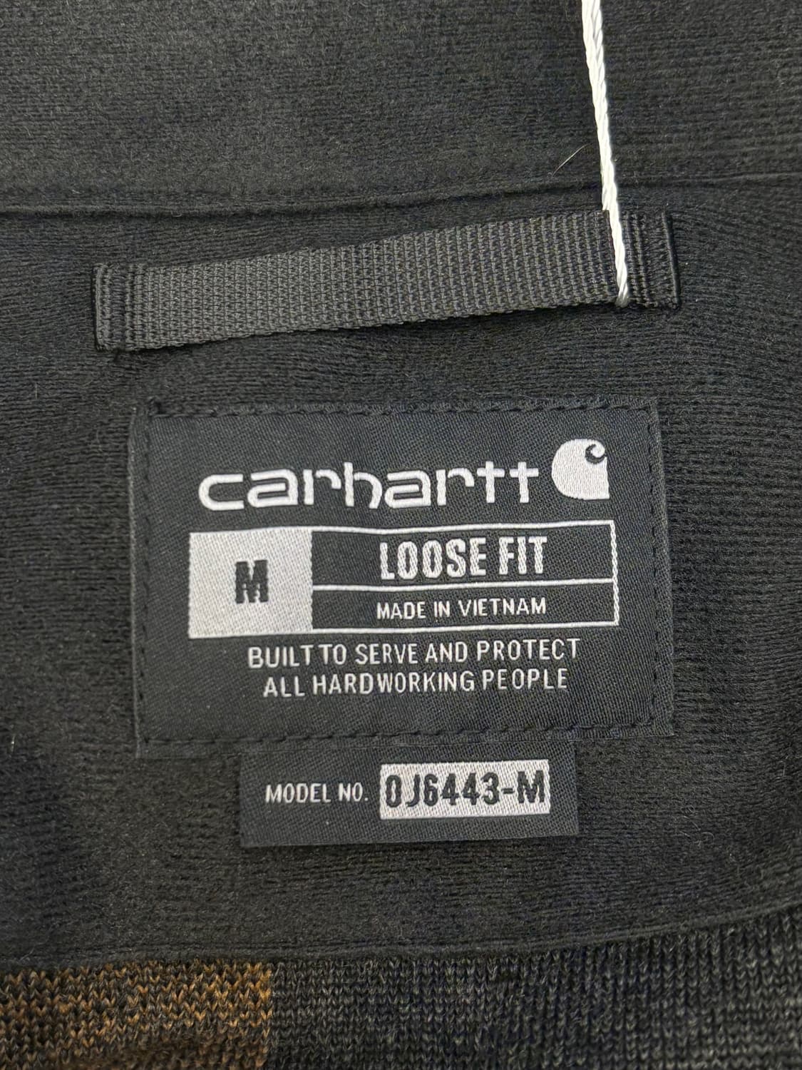 칼하트 체크 플리스 하프집업 상품이미지9