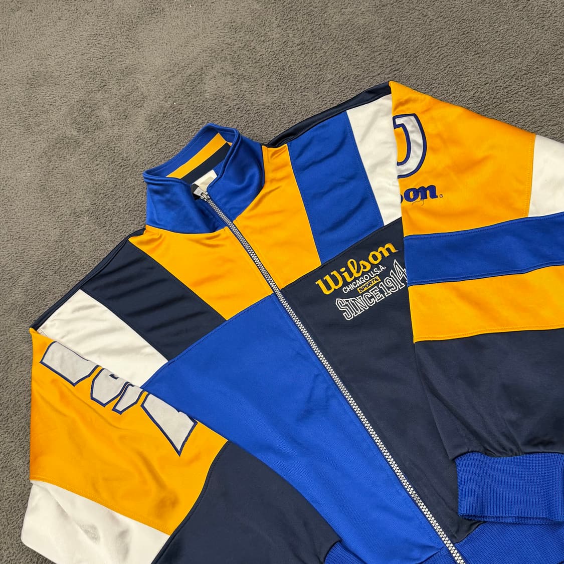 [정품] 90s 윌슨 made in U.S.A 트랙자켓 c1 상품이미지1