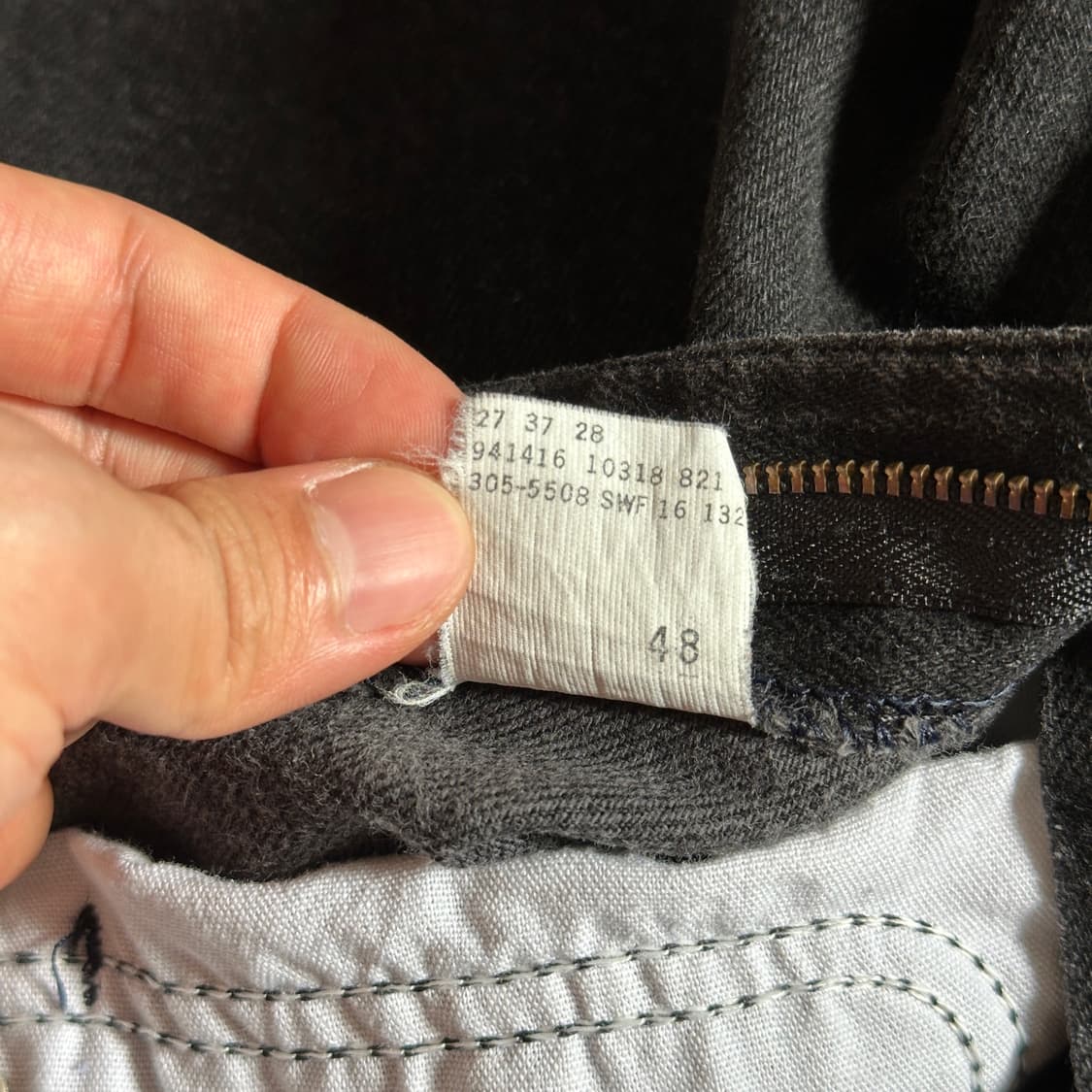 80‘s Lee usa made cotton denim pants 상품이미지8