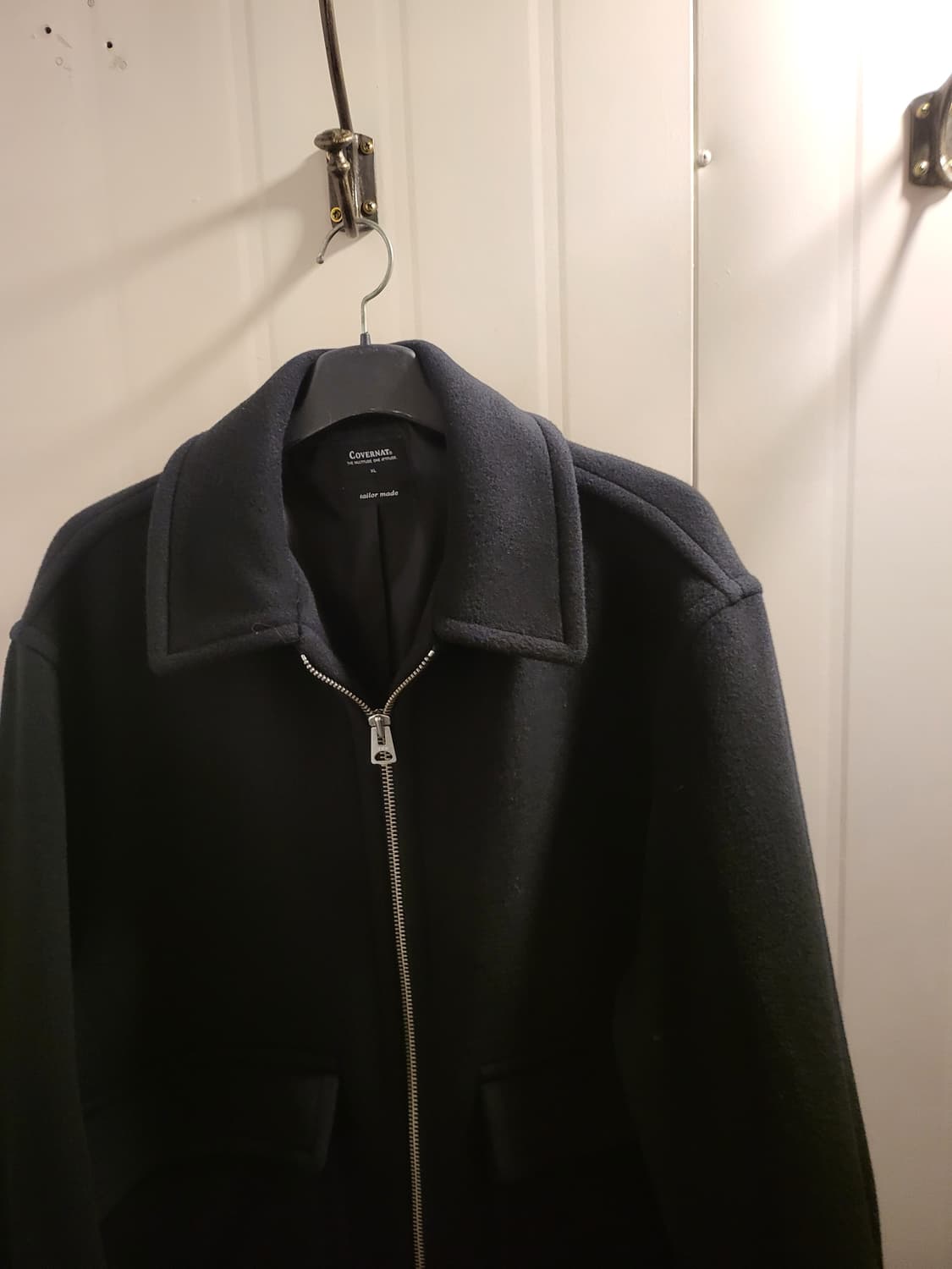 커버낫 블랙 블루종 울 자켓 상품이미지2