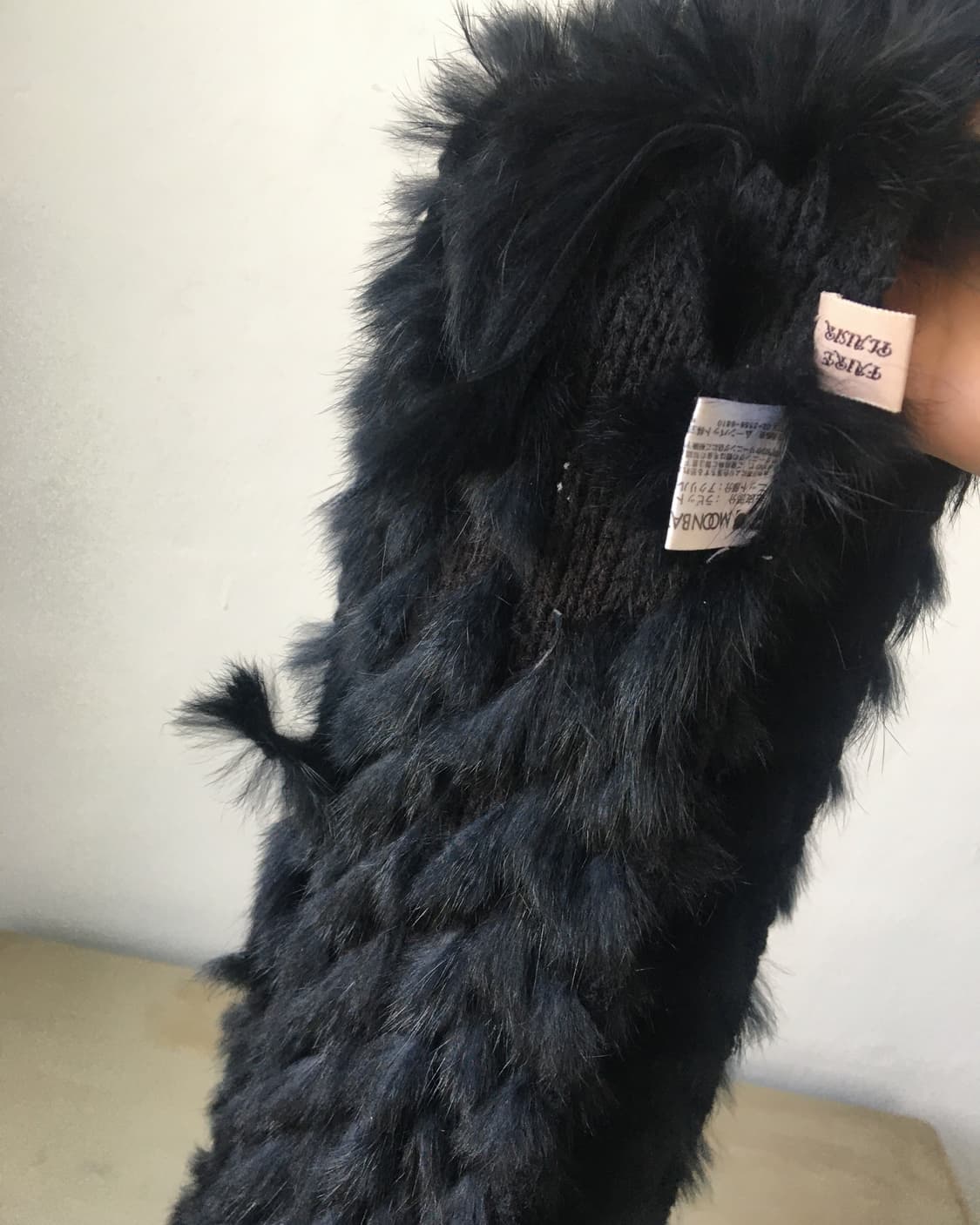  rabbit fur muffler 상품이미지7