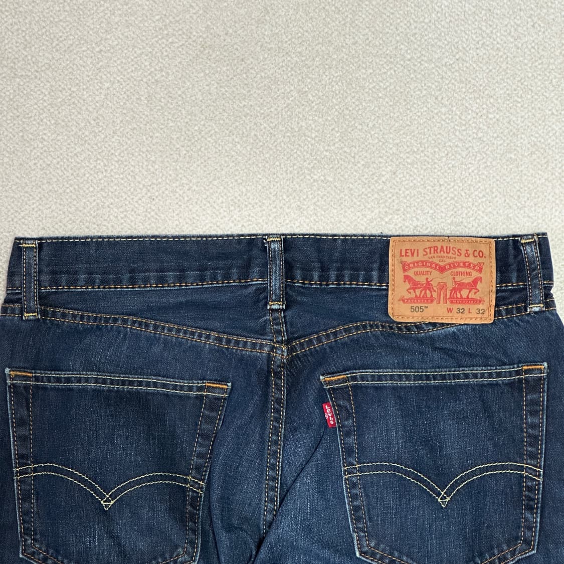 리바이스 505 데님 팬츠 상품이미지4