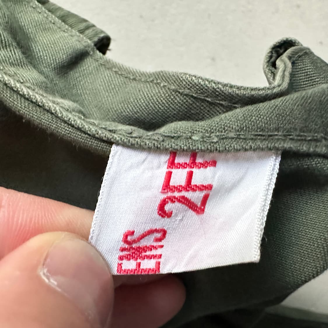 80s 벨기에군 오리지널 M64 필드 팬츠 상품이미지5