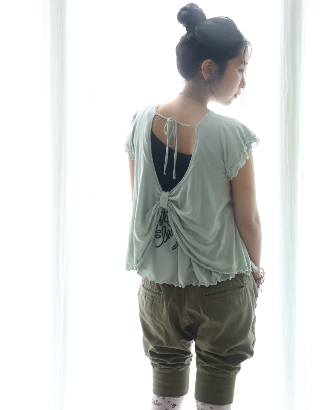 [Hysteric Mini] Mint Frill Open Top 상품이미지3