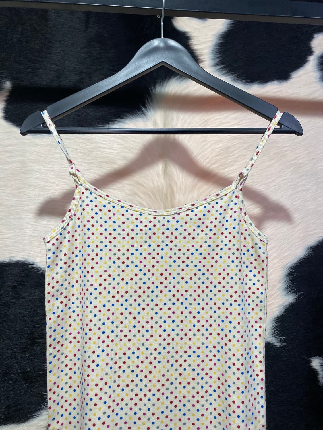 Tendance par Ray Beams 컬러 도트 슬림핏 탑 상품이미지2