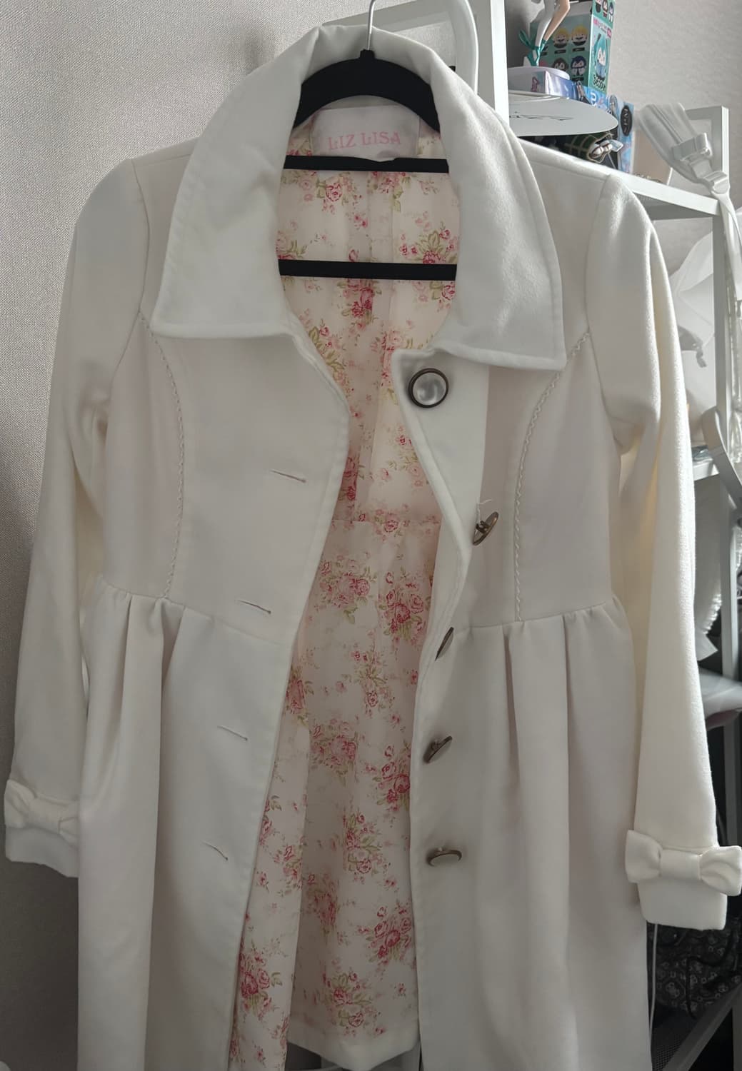 리즈리사 리본 코트 상품이미지3