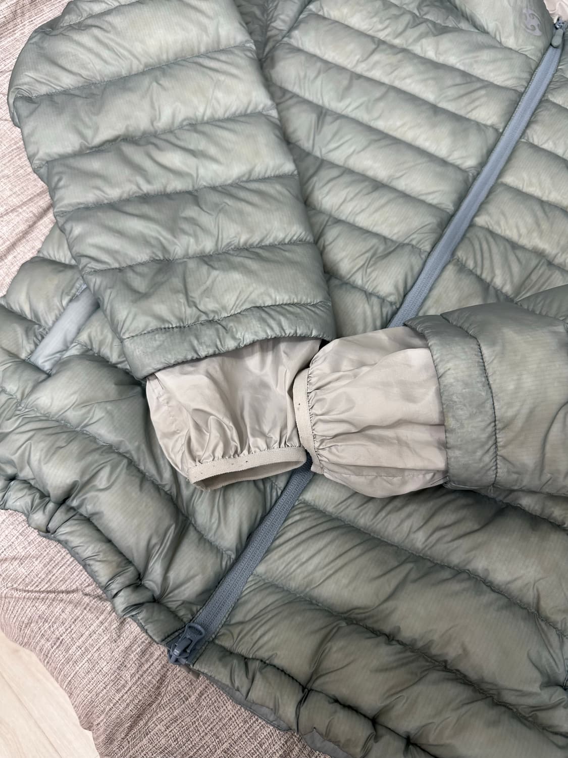 산산기어 서픽스 퍼퍼 자켓 스카이블루 23fw 2사이즈 상품이미지4