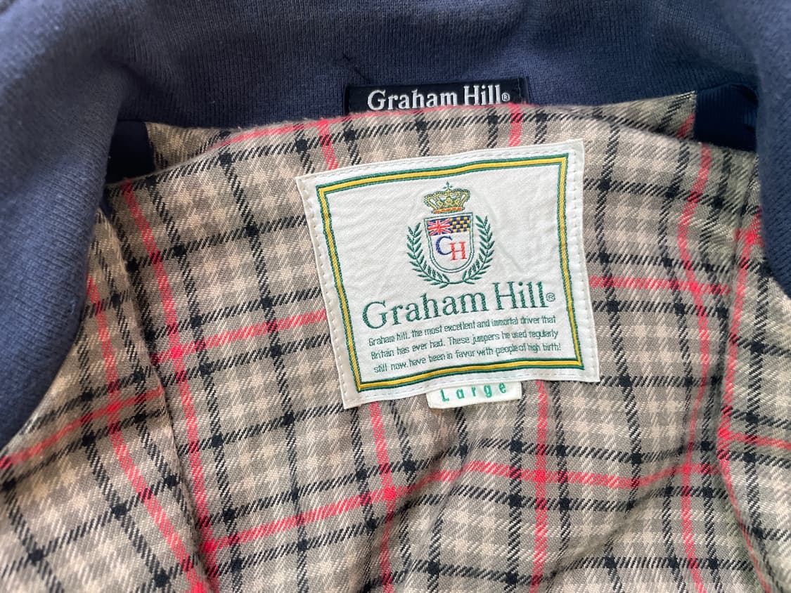 빈티지 Graham hill 해링턴 자켓 상품이미지4