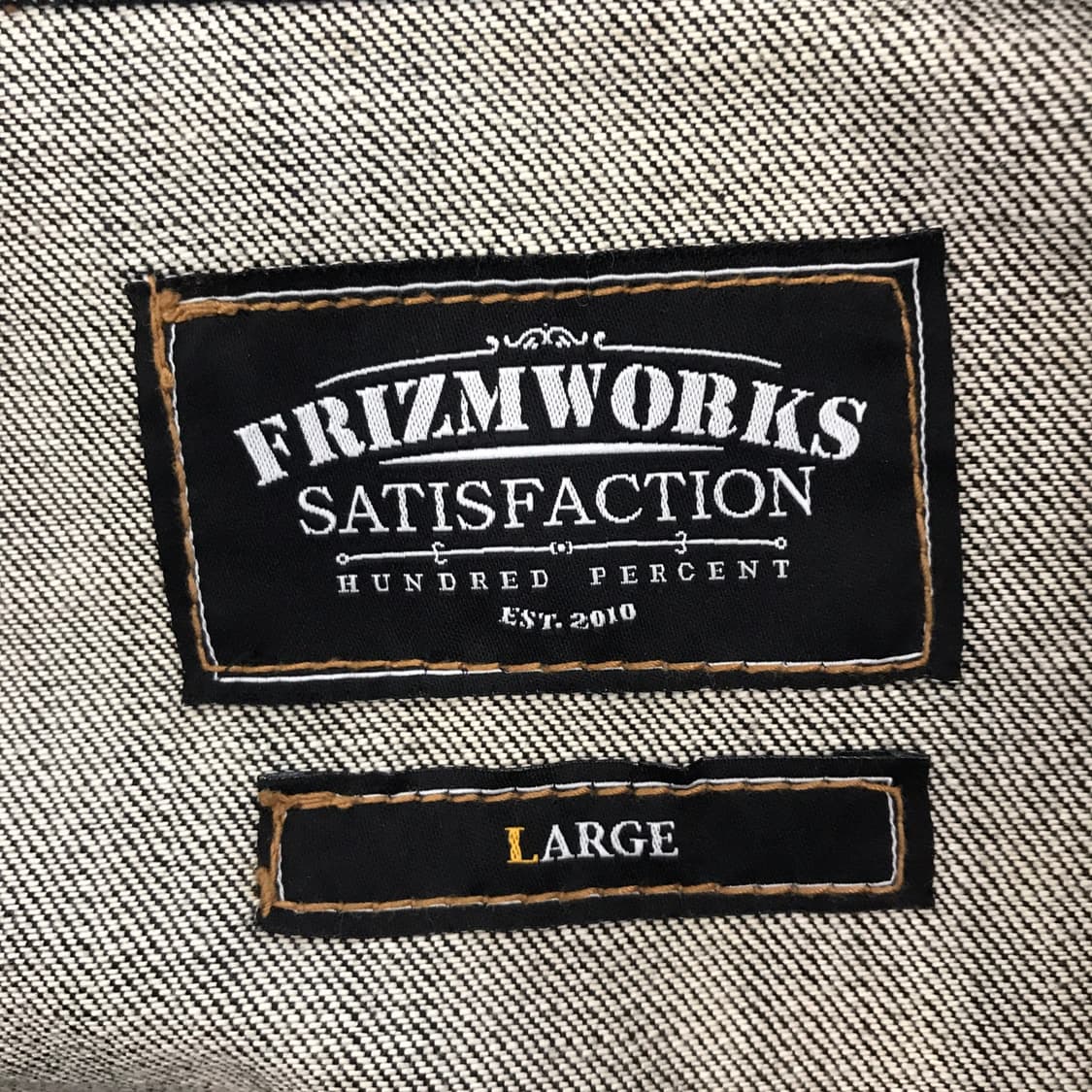 프리즘웍스 타입투 2세대 지쟌 데님트러커자켓 [L] 상품이미지5