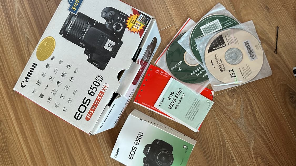 DSLR 캐논 EOS 650D 바디 컷수 2천 미만 상품이미지10