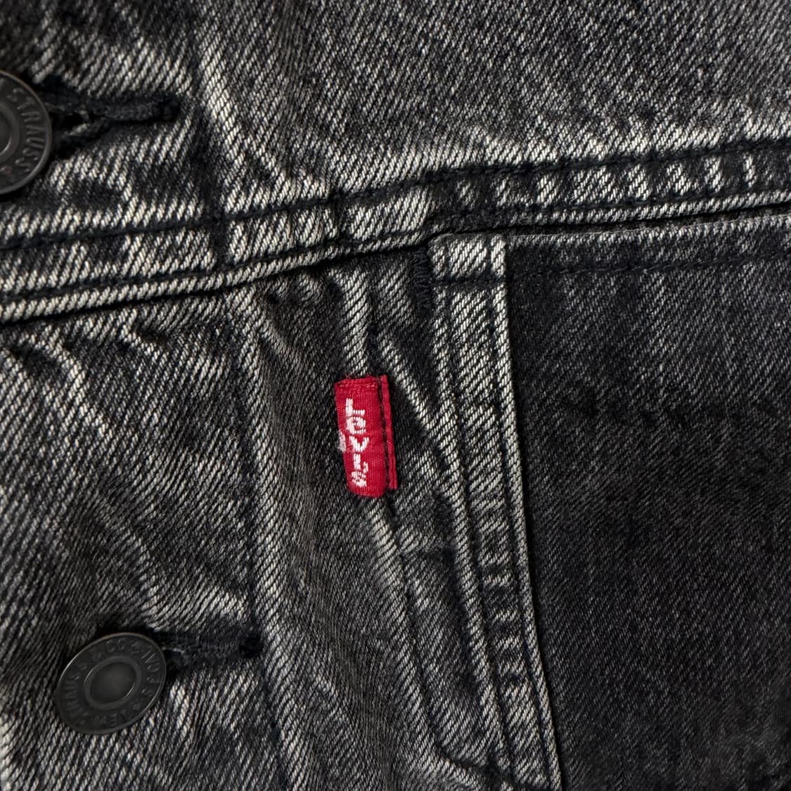 (송민호 착용) 리바이스 알럴트 데님 자켓 상품이미지7